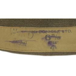 Cap, Garrison, 10th Field Hospital, British Made, M. DONIGER LTD. 1944