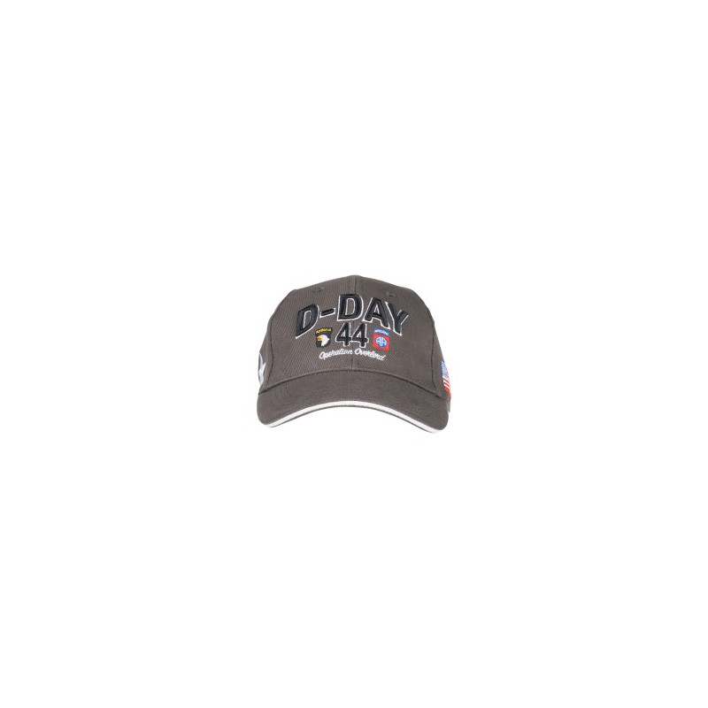 Baseball Cap D-Day Normandy, grey Baseball Cap D-Day Normandy, grey