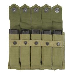 Porte-chargeurs Thompson, 5 compartiments, bicolore