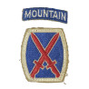 Patch, 10th Mountain Division, Italy