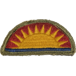 Patch, 41st Infantry Division, Green Back, 1943