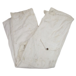 Pantalon de camouflage blanc, British Made