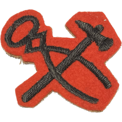 Badge, Mechanic & Armorer, Rifles Regiment, Embroidered
