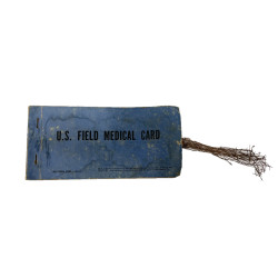 Carnet d'étiquettes de blessés, U.S. Field Medical Card, 1967