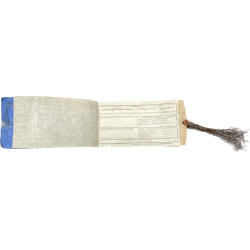 Carnet d'étiquettes de blessés, U.S. Field Medical Card, 1967