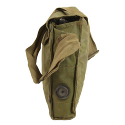 Bag, Canvas, Mask, Gas, Mk VII, British, 1942, Medic, Named