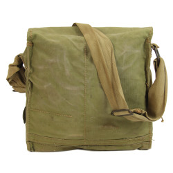 Bag, Canvas, Mask, Gas, Mk VII, British, 1942, Medic, Named