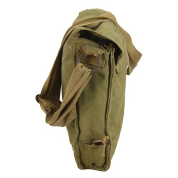 Bag, Canvas, Mask, Gas, Mk VII, British, 1942, Medic, Named
