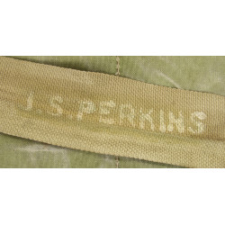 Bag, Canvas, Mask, Gas, Mk VII, British, 1942, Medic, Named