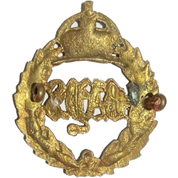 Cap badge, The 2nd Dragoon Guards (Queen's Bays), France, Africa, Italy