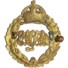 Cap badge, The 2nd Dragoon Guards (Queen's Bays), France, Africa, Italy