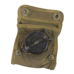Boussole de marche, SUPERIOR MAGNETO CORP., avec pochette imprégnée
