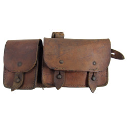 Suspenders & Ammunition Pouches, M1935/1937, French Army, Normandy