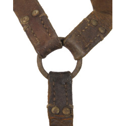 Suspenders & Ammunition Pouches, M1935/1937, French Army, Normandy