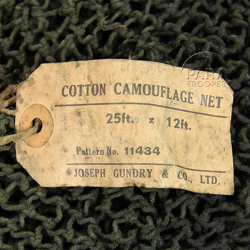 Filet de casque M1 petites mailles, British-Made, Normandie