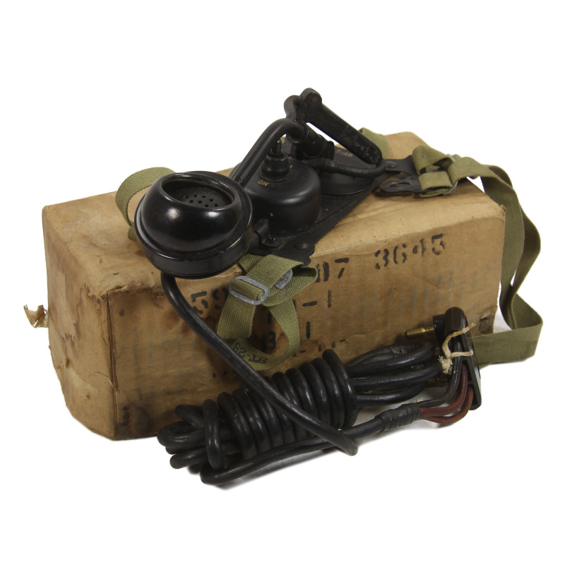 Microphone, T46, Chest Set, US Army, in Box