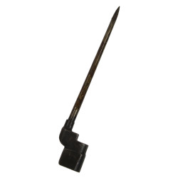 Bayonet, Spike, British, No. 4 Mk II*, HOWARD & BULLOUGH CO., Complete