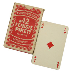 Cards, Playing, German, No.12 Feinste Pikett