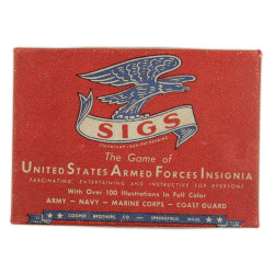 Jeu de cartes, SIGS, 1944, complet