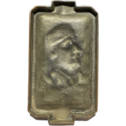 Ashtray, Brass, Général de Gaulle