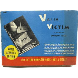 Roman, US Army, V as in Victim