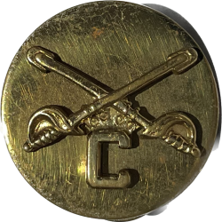 Disk, Collar, US Cavalry, C Troop
