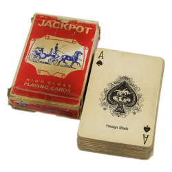 Jeu de cartes, JACKPOT, complet, Normandie