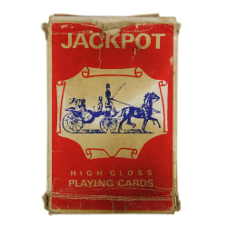 Jeu de cartes, JACKPOT, complet, Normandie