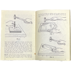 Lot of 9 booklets, Handicraft Guide, No. 2 - No. 10