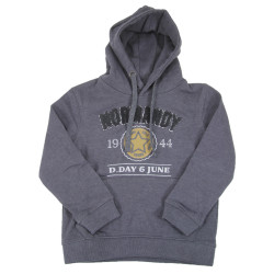 Hoodie, Children, Grey, D-Day Normandy