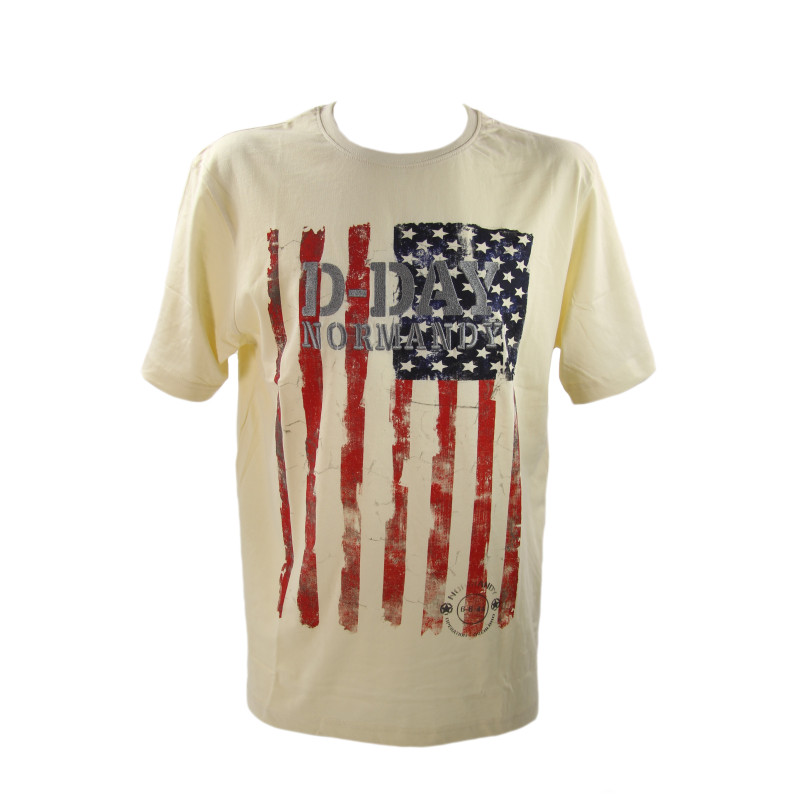 T-shirt, D-Day Normandy, écru