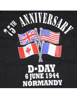 T-Shirt officiel du 75e Anniversaire du Débarquement, enfant