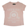 T-shirt, pink ,girl, Poppy, Normandy T-shirt, pink ,girl, Poppy, Normandy