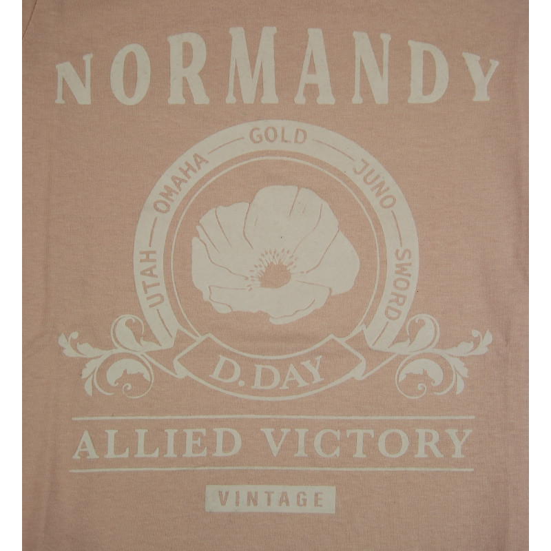 T-shirt, pink ,girl, Poppy, Normandy