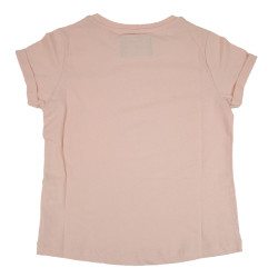 T-shirt rose, fille,  Poppy, Normandie