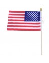 Flag, USA, on stick Flag, USA, on stick