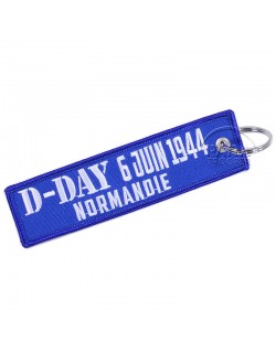 Key ring, D-Day, Embroidered