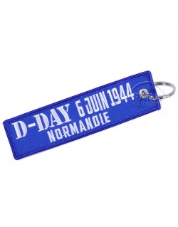 Porte-clés D-Day, brodé