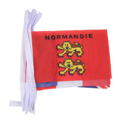 Banderole de drapeaux, alliés et Normandie