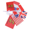 Banner, Allied flags, Normandie Banner, Allied flags, Normandie