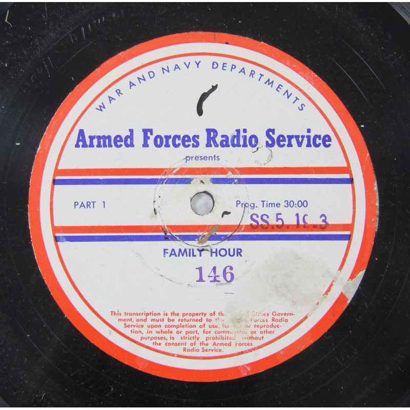 Record, Armed Forces Radio Service, Family Hour