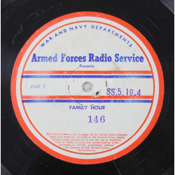 Disque, Armed Forces Radio Service, Family Hour