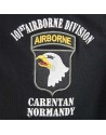 Polo noir, 506th P.I.R., 101e Airborne, Carentan