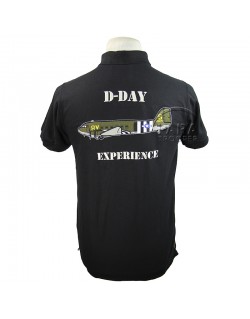 Polo, black, D-Day Experience, Carentan