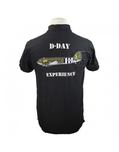 Polo, black, D-Day Experience, Carentan