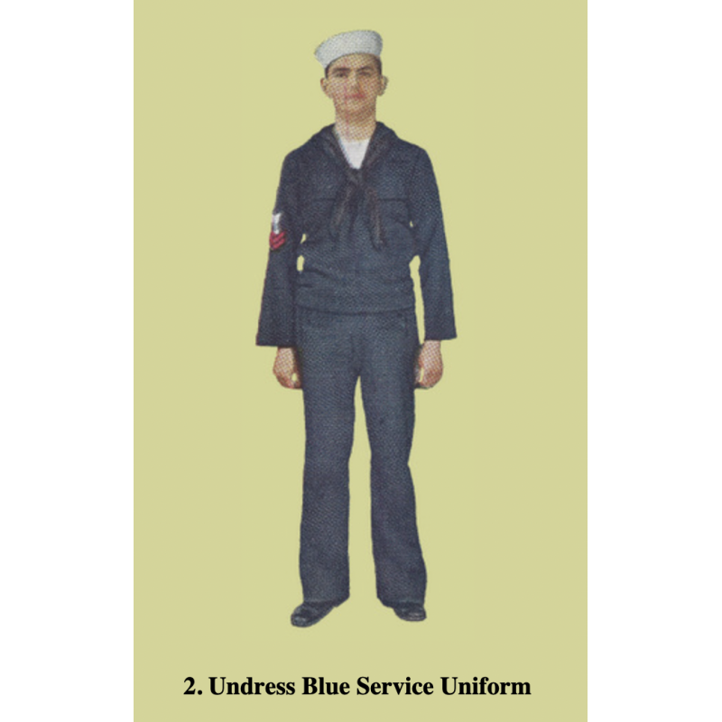 Blue Jumper Service Dress Blues Navy Enlisted Us Navy Dress Blues