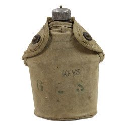 Canteen, US, Complete, with USMC Cover, P2, Named