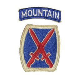 Insigne, 10th Mountain Division, Italie