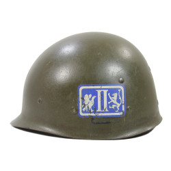 Liner, Helmet, M1, WESTINGHOUSE, II Corps, MTO, Patton, Bradley