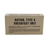 Ration K, Breakfast, 1er type, US Army